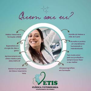 Clinica Veterinária Vetis - Dra Camila Cooke